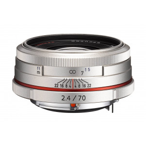 Pentax HD Pentax-DA 70mm F2,4 Limited Objektiv silber　HD DA70F2.4 Limited SL-22